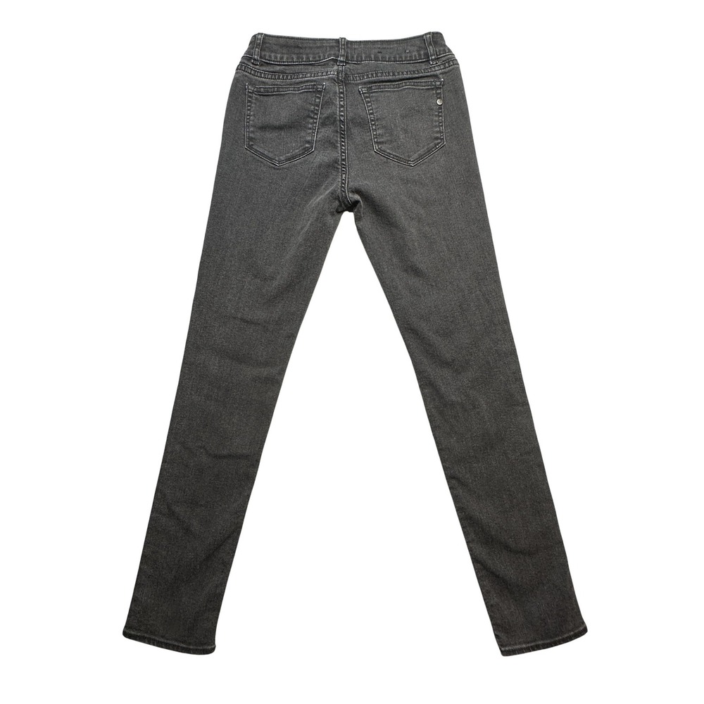 Miss Me Jeans Girls 10 Dark Black Skinny Slim Stretch Denim Pants Youth‎ K1001S6